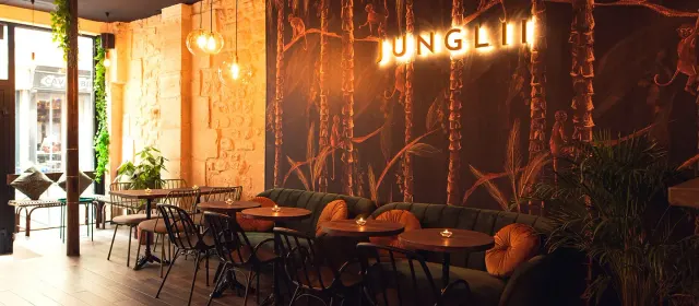 BookNoFees : Restaurant – Junglii – Paris – La jungle, photo n° 3
