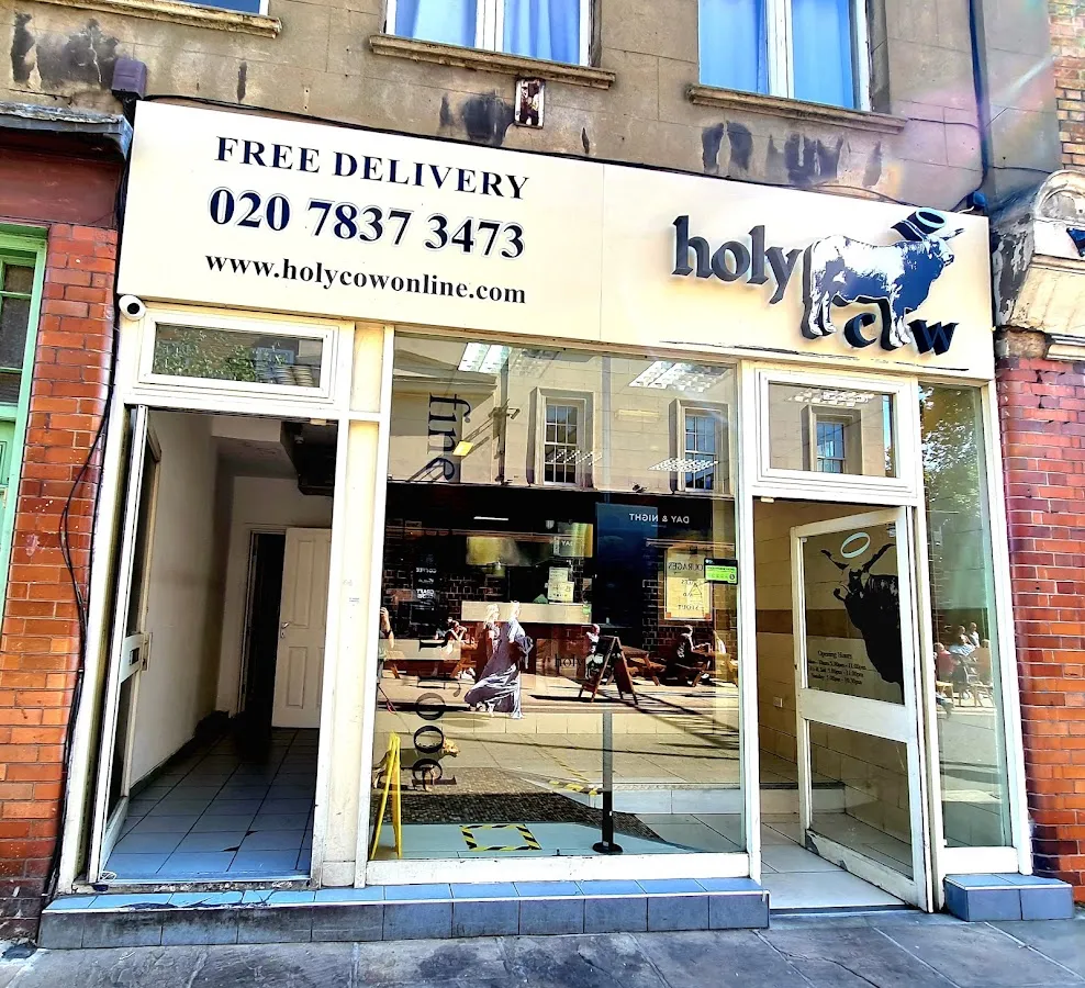 BookNoFees : Snack – Holy Cow – London – Bon sang !, photo n° 1