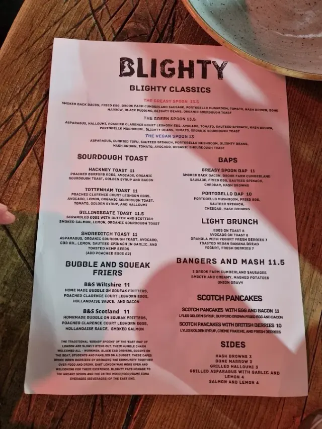 BookNoFees : Café – Blighty India Cafe – London – Blighty India Café, photo n° 2