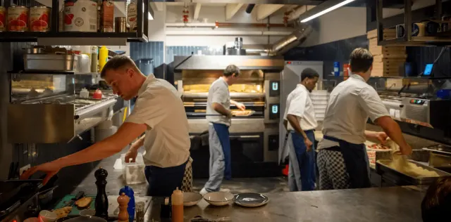BookNoFees : Restaurant – De Pizzabakkers – Amsterdam – Les Pâtes à pizza, photo n° 3