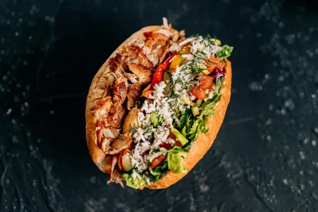 BookNoFees : Snack – Kura Warzyw – Warsaw – Poulet aux légumes, photo n° 3