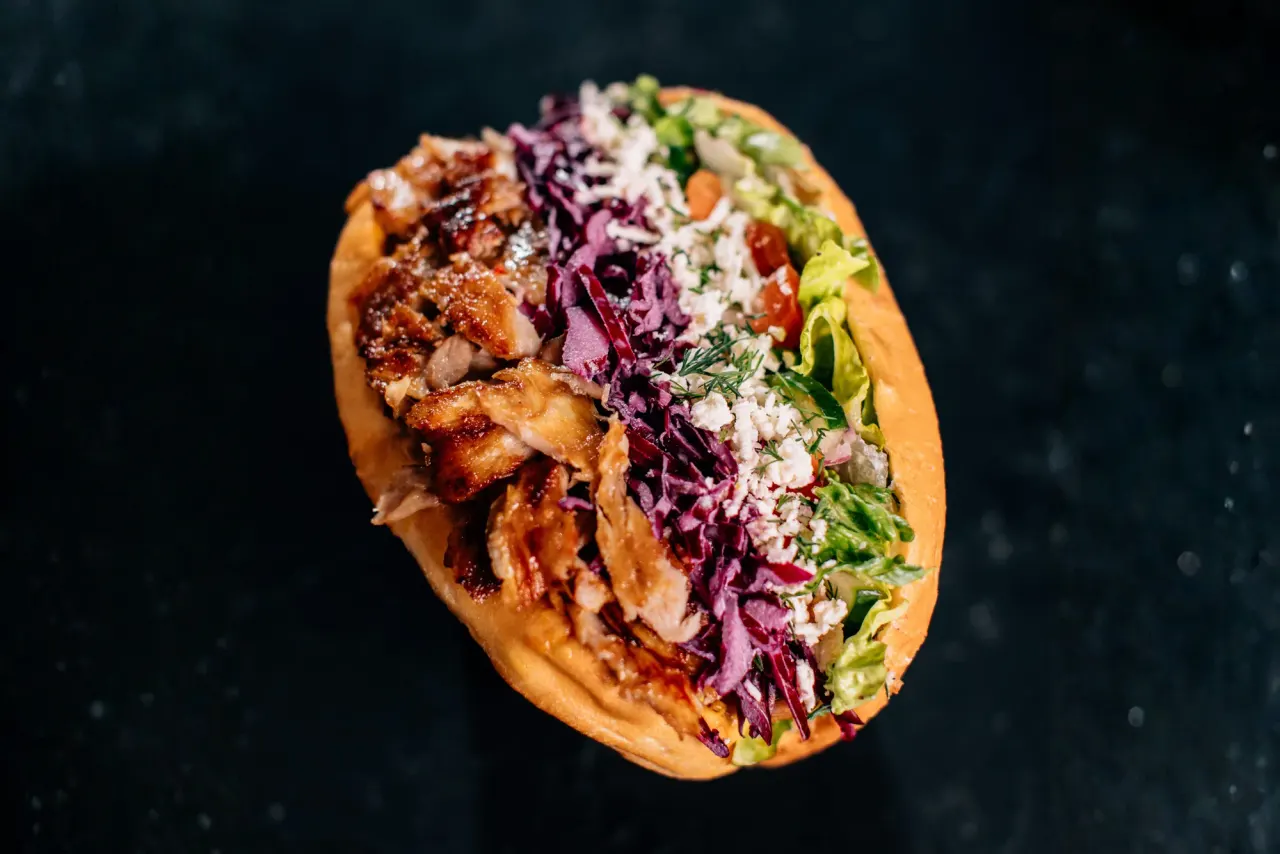 BookNoFees : Snack – Kura Warzyw – Warsaw – Poulet aux légumes, photo n° 1