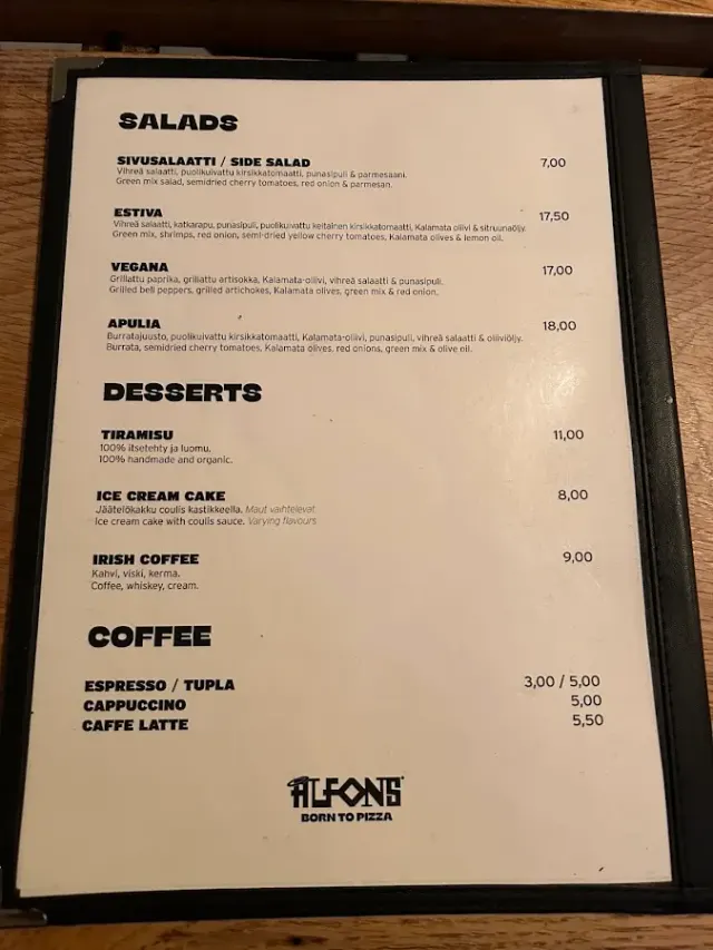 BookNoFees : Restaurant – Alfons Pizza – Helsinki – Alfons Pizza, photo n° 3