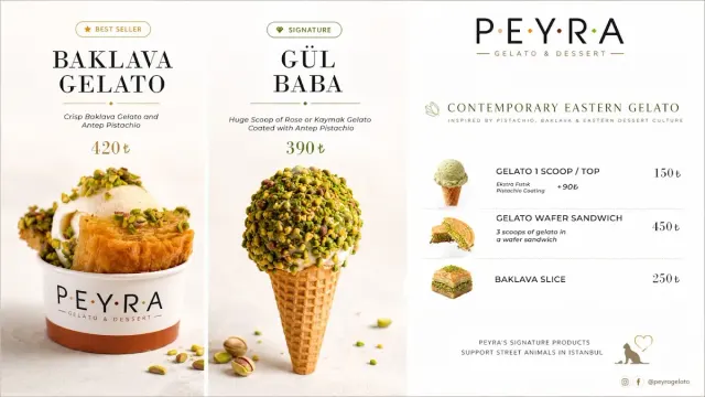 BookNoFees : Glacier – Peyra Gelato – Istanbul – Peyra Gelato, photo n° 3