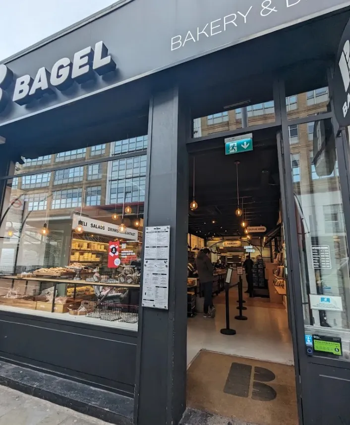 BookNoFees : Café – B Bagel Bakery Bar – London – B Bagel Bakery Bar, photo n° 1