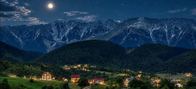 BookNoFees : location de vacances à Brasov – Chambre privée paisible avec vue sur la montagne et le jardin