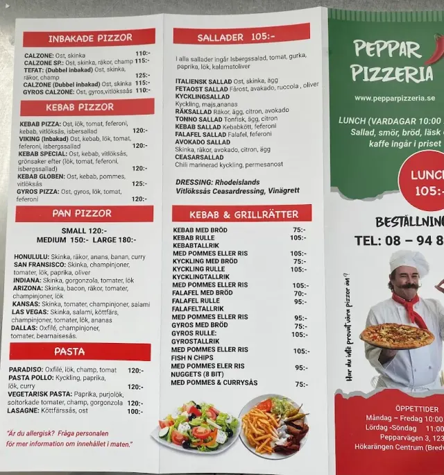 BookNoFees : Snack – Peppar Pizzeria – Stockholm – Peppar Pizzeria, photo n° 2