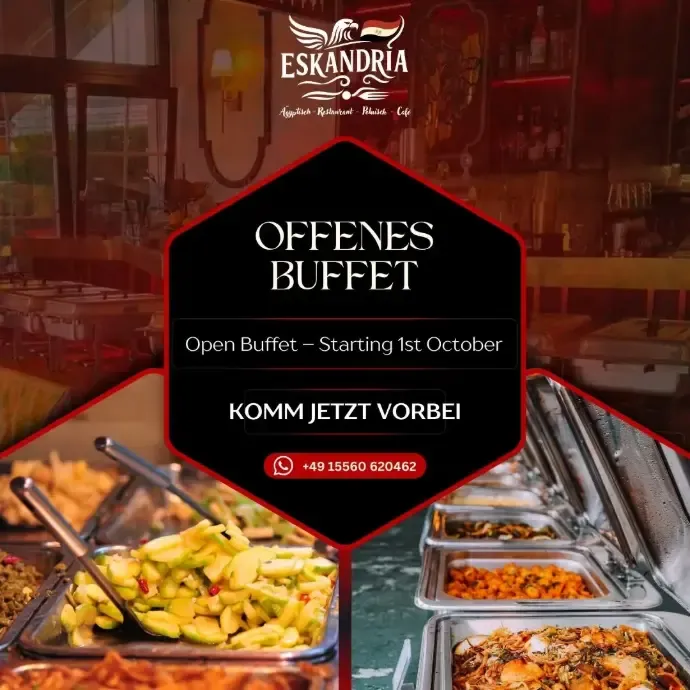 BookNoFees : Restaurant – Eskandria – Berlin – Alexandrie, photo n° 1