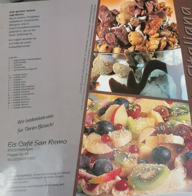 BookNoFees : Restaurant – Eiscafe San Remo – Hattingen – Eiscafé San Remo, photo n° 3