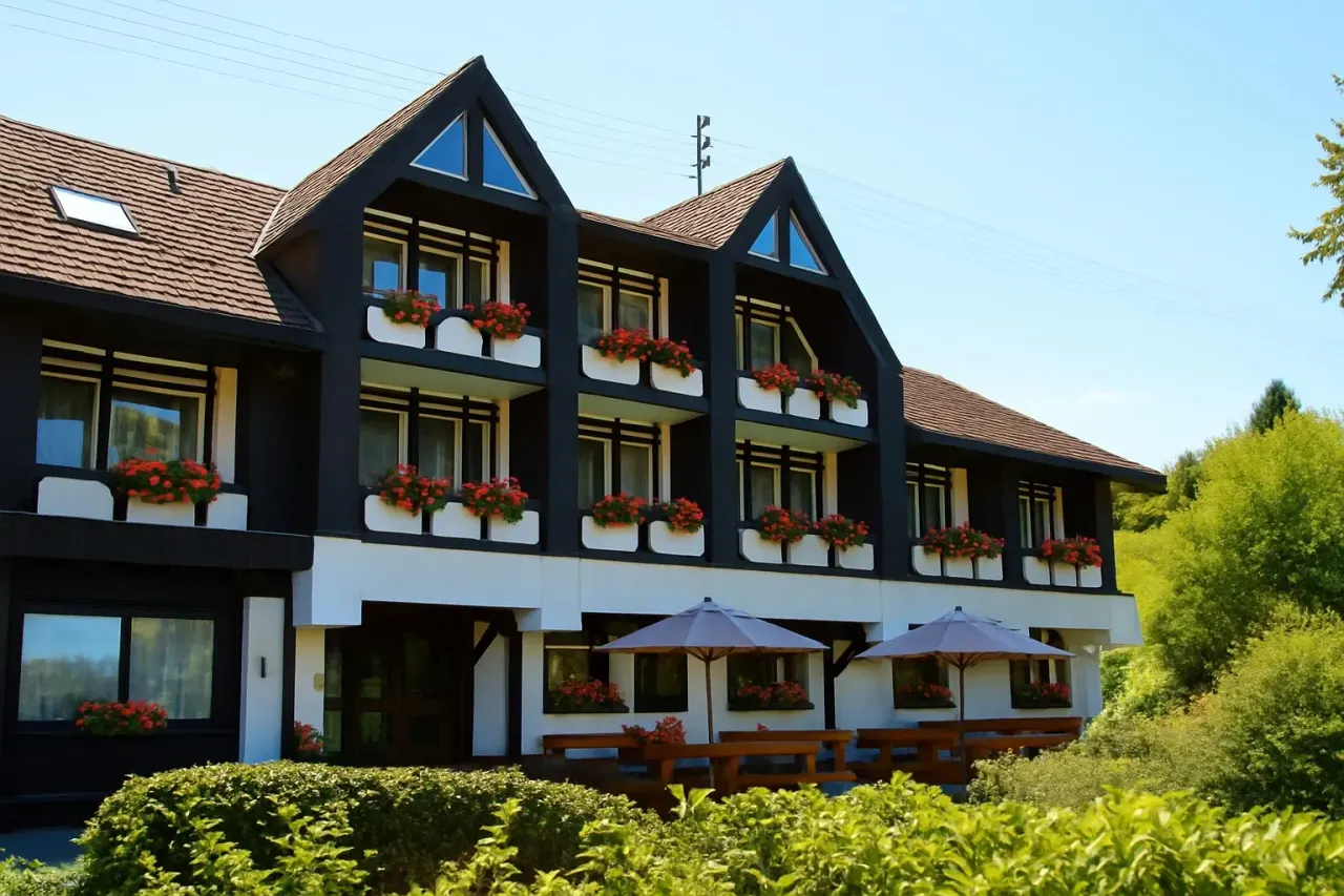 BookNoFees : Restaurant – Landhotel Laarmann – Lennestadt – Hôtel rural Laarmann, photo n° 1