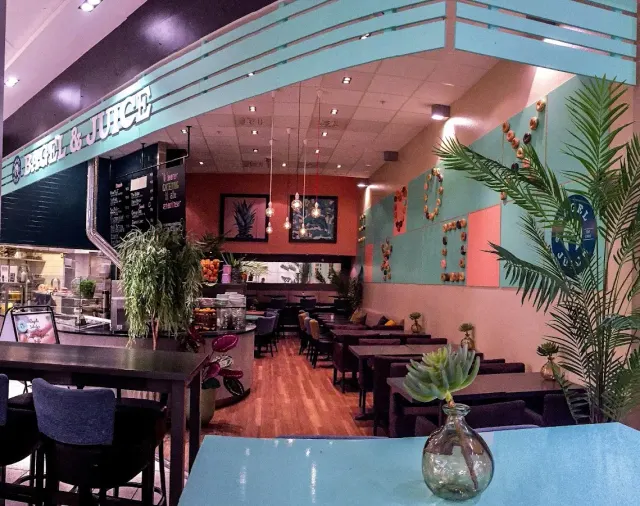 BookNoFees : Café – Bagel & Juice – Oslo – Bagel & Jus de fruits, photo n° 3