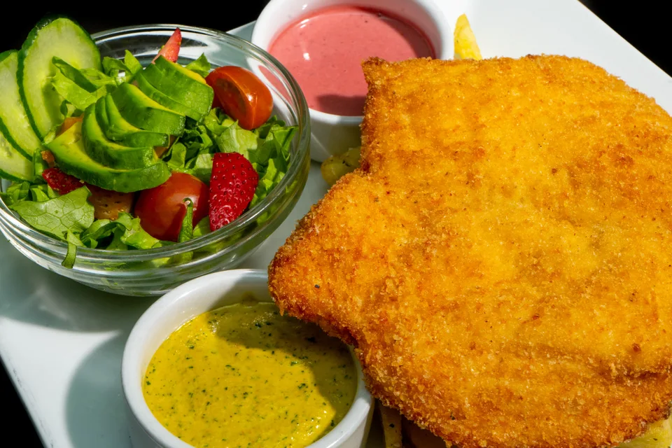 BookNoFees: Photo d’illustration : Escalope panée
